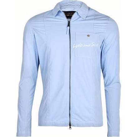 Lyle & Scott Panelled Overshirt Blue Water Taglia: S | Camicie Casual Outlet | Uomo | Blu