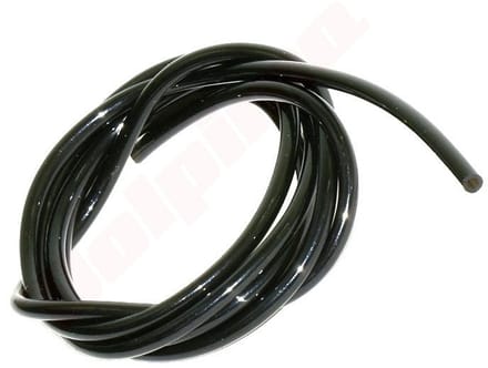 Benzineslang passend op 2,0x3,5mm BLACK ( m )
