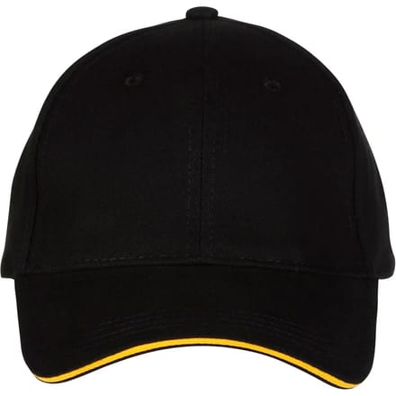 6-panel pet Black & Match