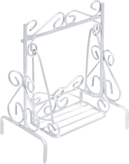 Swingende hangmat voor decoratie en mini-oases