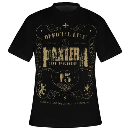 Pantera - 101 Proof Heren T-shirt - L - Zwart