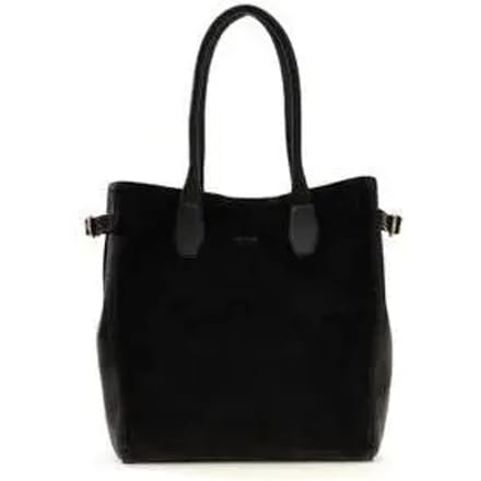 Guess Anitha Shopper Tas Leder 45 cm - 21 L - black