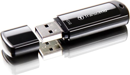 Transcend JetFlash 700/730 – USB-stick – 512 GB – Zwart – USB-A 3.2 Gen 1