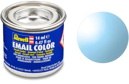 Revell Hobbyverf Enamel verf - #752 Blue - Clear - Enamel - Verf potje - 14 ml