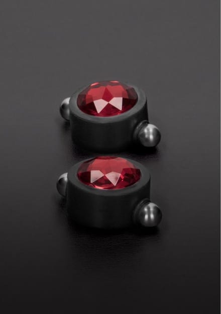 Triune - Nipple Pincher with Swarovski - Red