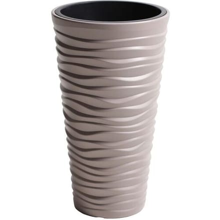 PROSPERPLAST Bloempot (Mokka, 35 x 35 x 62 cm)