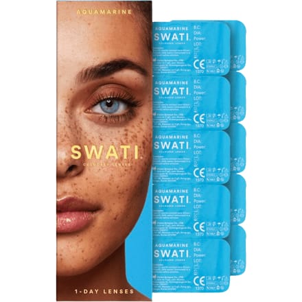 Swati Aquamarine 1-Day Lenses 1 paar