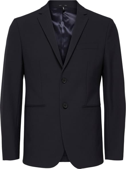Selected - Heren Blazer Slim Fit Josh Blazer Dark Sapphire - Blauw - Maat 52