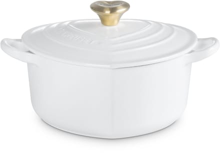 Le Creuset - Signature - Braadpan 20 cm - Hart - Wit