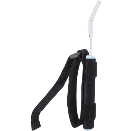 Cuillère Fourchette Flexible Rotative Aide à Manger Ustensile pour Patient Handicapé Personne Âgée black