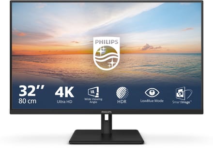 32" Philips 32E1N1800LA - 3840x2160 (4K) - 60Hz - VA