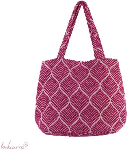 Imbarro - Tas - Shopper - Strandtas - Grace - Magenta - Katoen - 50x50