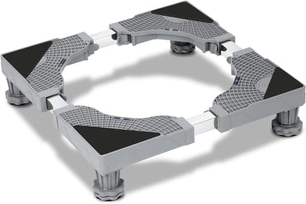 Verstelbaar Onderstel voor Wasmachine en Droger (41-65 cm) - Zwaar Belastbaar Frame
