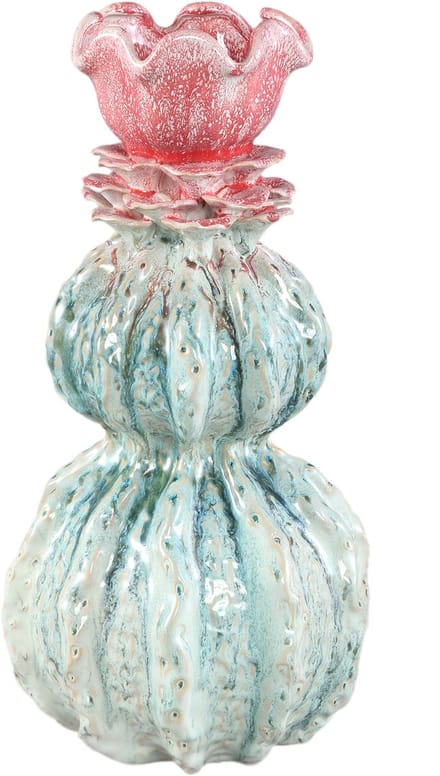 PTMD - Vaas Tegain - Groen - 21x21x42cm