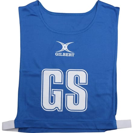 Gilbert Netball Monochrome Netball Bibs - Medium - Navy