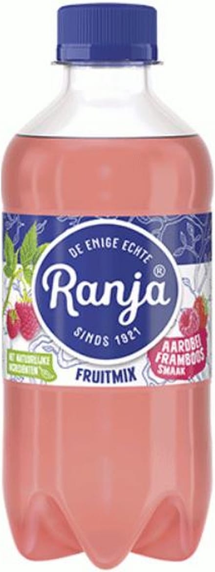 Ranja | Fruitmix | Aardbei & Framboos | Pet | 6 x 33 cl