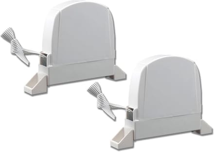 2 Stuks Rolluikbandopwinder Opbouw met 17 mm Band en 4,5 Meter Band