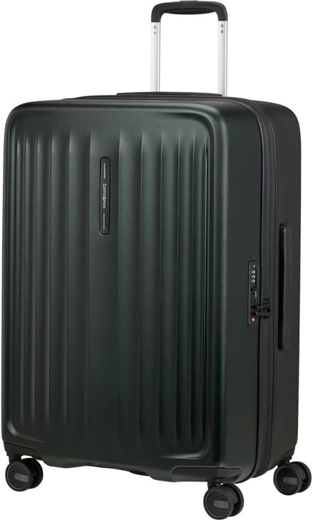 Samsonite Koffer - Fyrm spinner 67/24 - uitbreidbaar - Deep green - 3.3 kg - 83 l