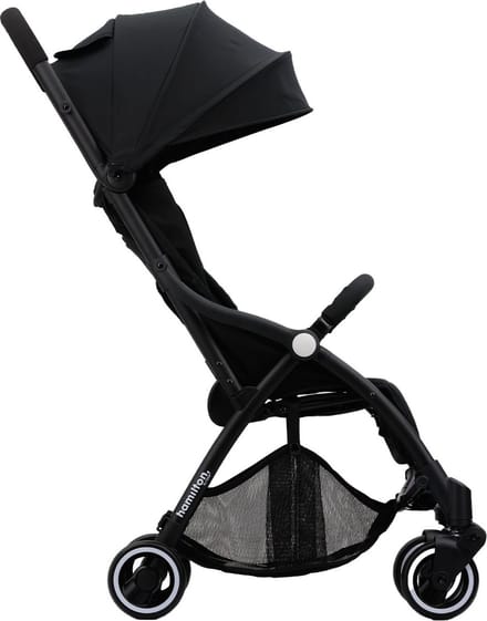 Hamilton by Yoop S1 Plus Buggy - MagicFold - Tot 22 kg - Compacte Wandelwagen - Inklapbare Plooibuggy - Reisbuggy - Zwart