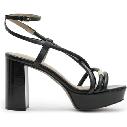 AllSaints Bella Platform Heel Black Größe: 41 | Sandalen Outlet | Damen | Schwarz