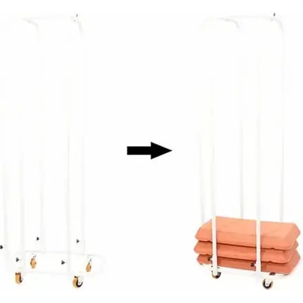 Meubilair voor Ministep-planken