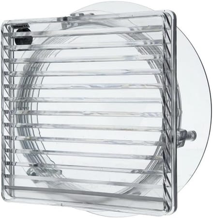 Statische ventilator met stormguard voor continue door-lucht ventilatie 162 mm