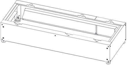 Wolf Bekledingsset CHA 16/20 optioneel voor bodemconsole, 9147995