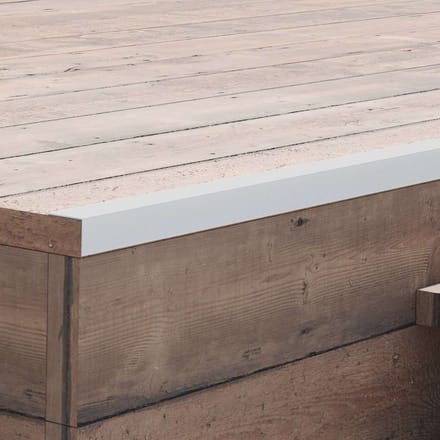 vidaXL - 5 - st - Terras - hoekplinten - 170 - cm - aluminium - zilverkleurig