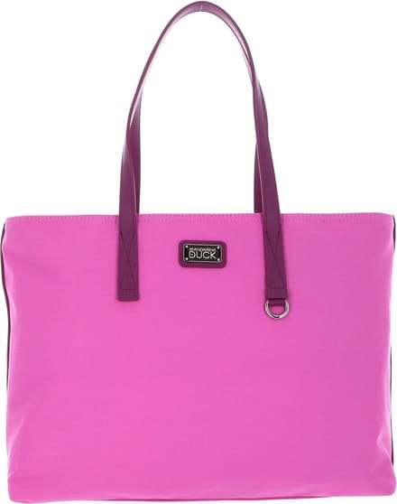 MANDARINA DUCK Schoudertas met laptopvak Style Shopper Pink Bubble Roze