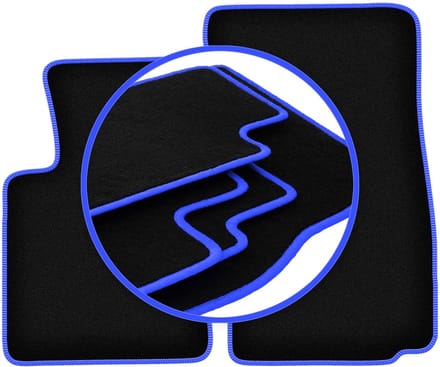 CARLUX-BLUE automatten voor: BMW Z4 E86 coupé (2002-2008)