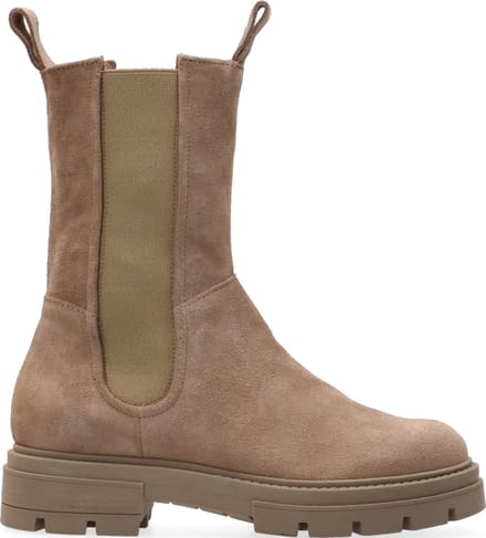 Van Dalen - CHELSEA BOOT SUEDE BEATRIX OPALE - Taupe - 39
