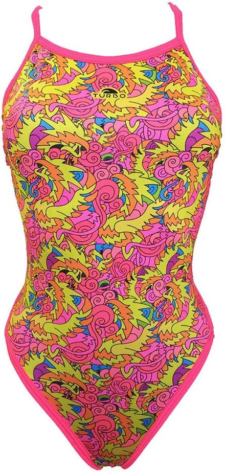 Turbo All Dragon Zwemkleding Veelkleurig S Vrouw