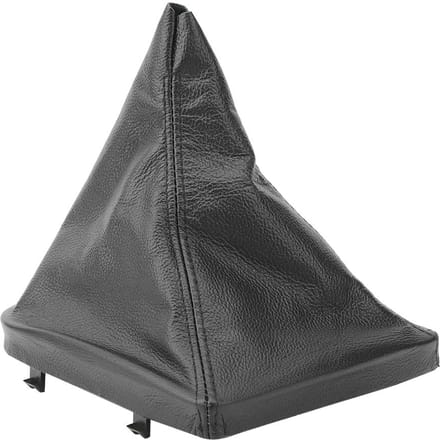 Leder Zwart Pookknophoes Schakelpook Hendel Boot Stofhoes Geschikt voor 3 Serie E46 19982005 gray
