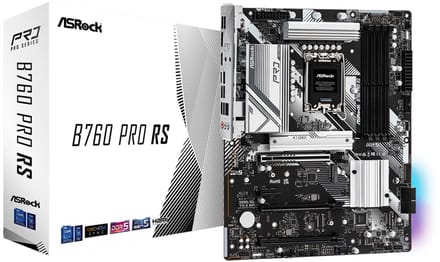 ASRock B760 PRO RS - Moederbord - ATX - LGA1700 Socket - B760 Moederbord - Intel B760 - Intel LGA1700 - DDR5 RAM - ATX