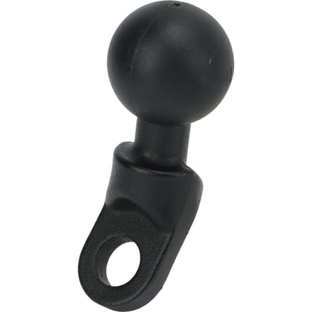 Adaptateur de rotule coudée pour rétroviseur de 1 po, support de téléphone, rotule pour trou de montage de 10 mm pour vélo black