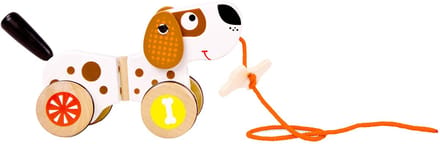 Small Foot - Houten Trekfiguur Hond
