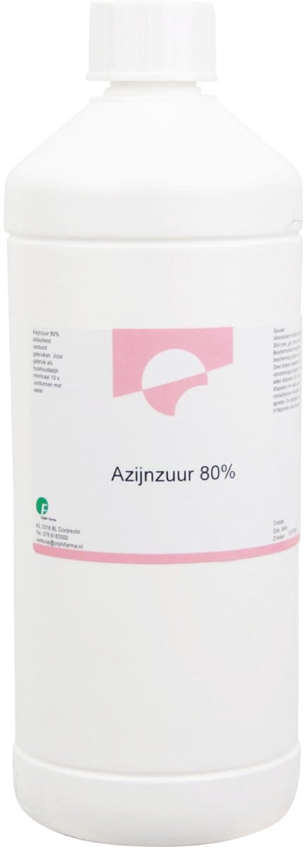 Orphi pharma Azijnzuur 80% 1000 ml