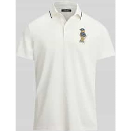 poloshirt met polo bear-print