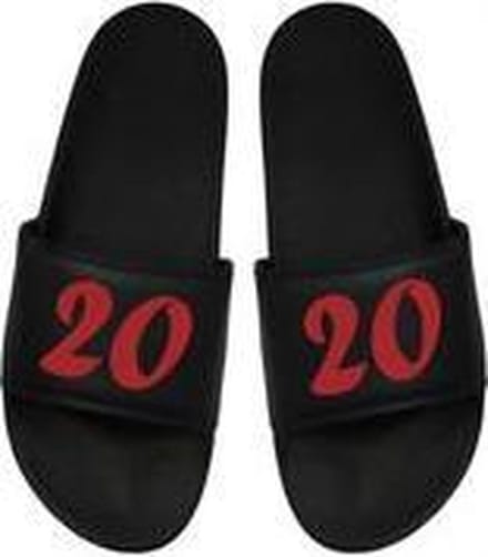 Cadeau Sint - Cadeau Kerst - Cadeau 20 jaar - Cadeau Badslippers - rood 41