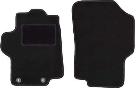 Voormatten zwart voor: Peugeot 1007 minivan (2004-2009)