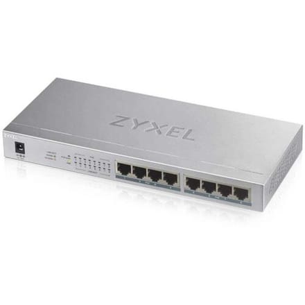 ZyXEL GS1008HP-EU0101F GS1008-HP Netwerk switch 8 poorten 2000 MBit/s PoE-functie