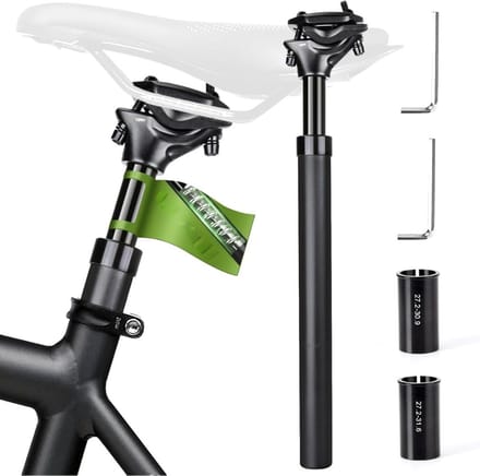 Verende Zadelpen - Zadelstrop Extra Stevig - 120kg - Zwart