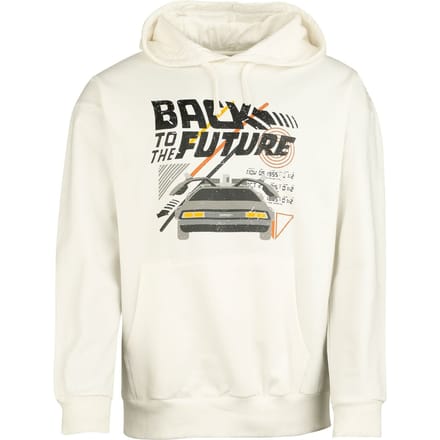 Back To The Future Back to the future Heren Trui met capuchon - wit - XL