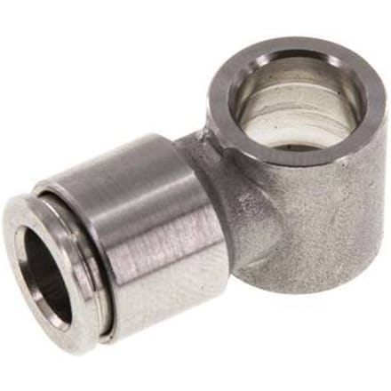 8mm L-Banjo RVS Insteekfitting Banjo-bout G1/8 inch FKM