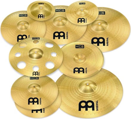 Meinl HCS Ultimate Cymbal Set HCS-SCS1 - Bekkenset