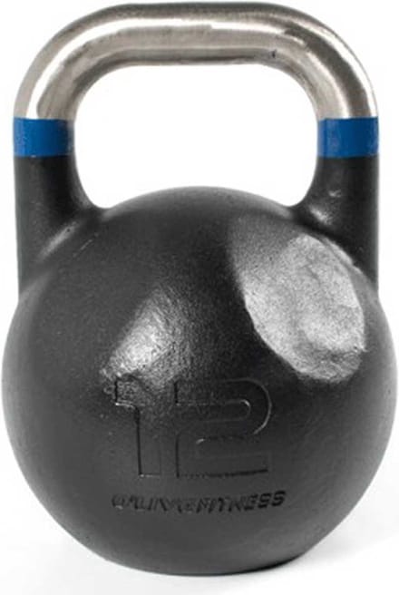 Olive Competitive 12kg Kettlebell Zwart 12 kg