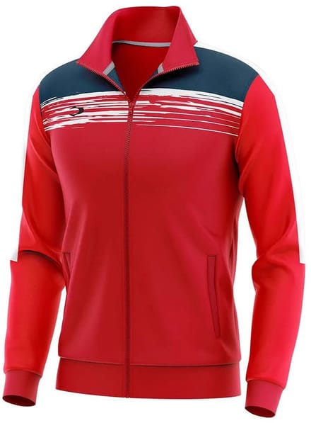 John Smith Ulva Sweatshirt Met Rits Rood M Man