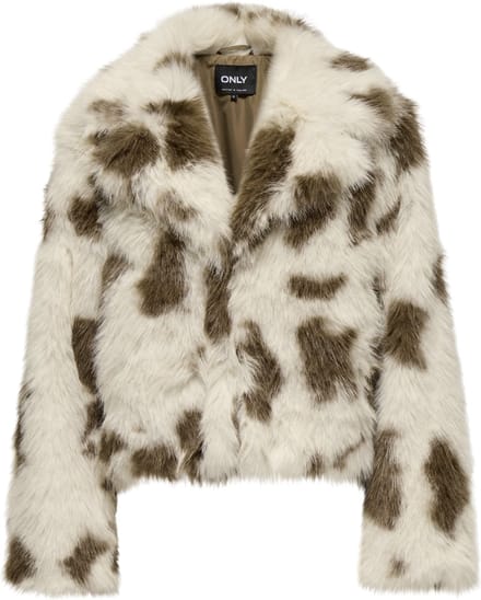 ONLY Jas van synthetisch bont ONLJAMIE Jas van synthetisch bont