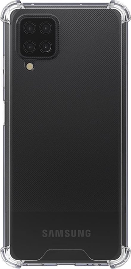 Anti-shock Back Cover Galaxy A12 TPU Siliconen Transparant