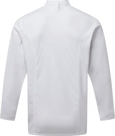 Schort/Tuniek/Werkblouse Unisex M Premier White 65% Polyester, 35% Katoen